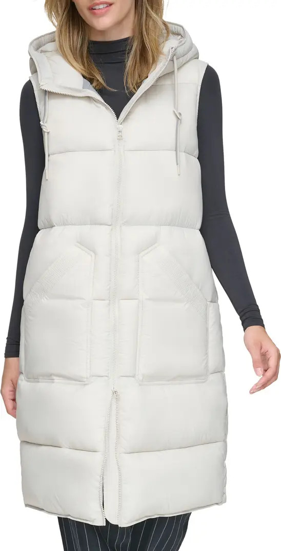 Kerr Hooded Longline Puffer Vest | Nordstrom Rack