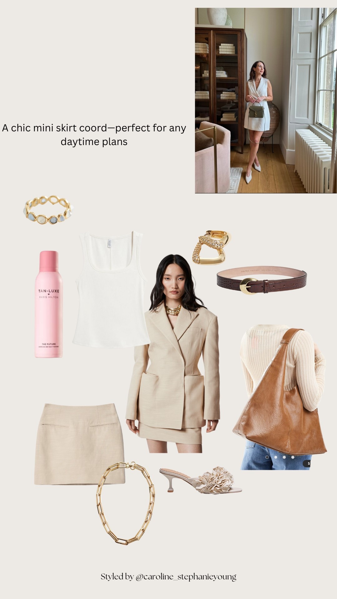 A chic mini skirt coord—perfect for any daytime plans

#LTKspring #LTKeurope #LTKFashionMonth