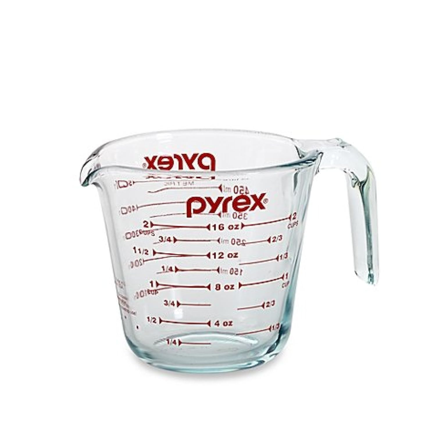 Pyrex Prepware 6001075 Measuring Cup, Red Graphics, Clear | Amazon (US)