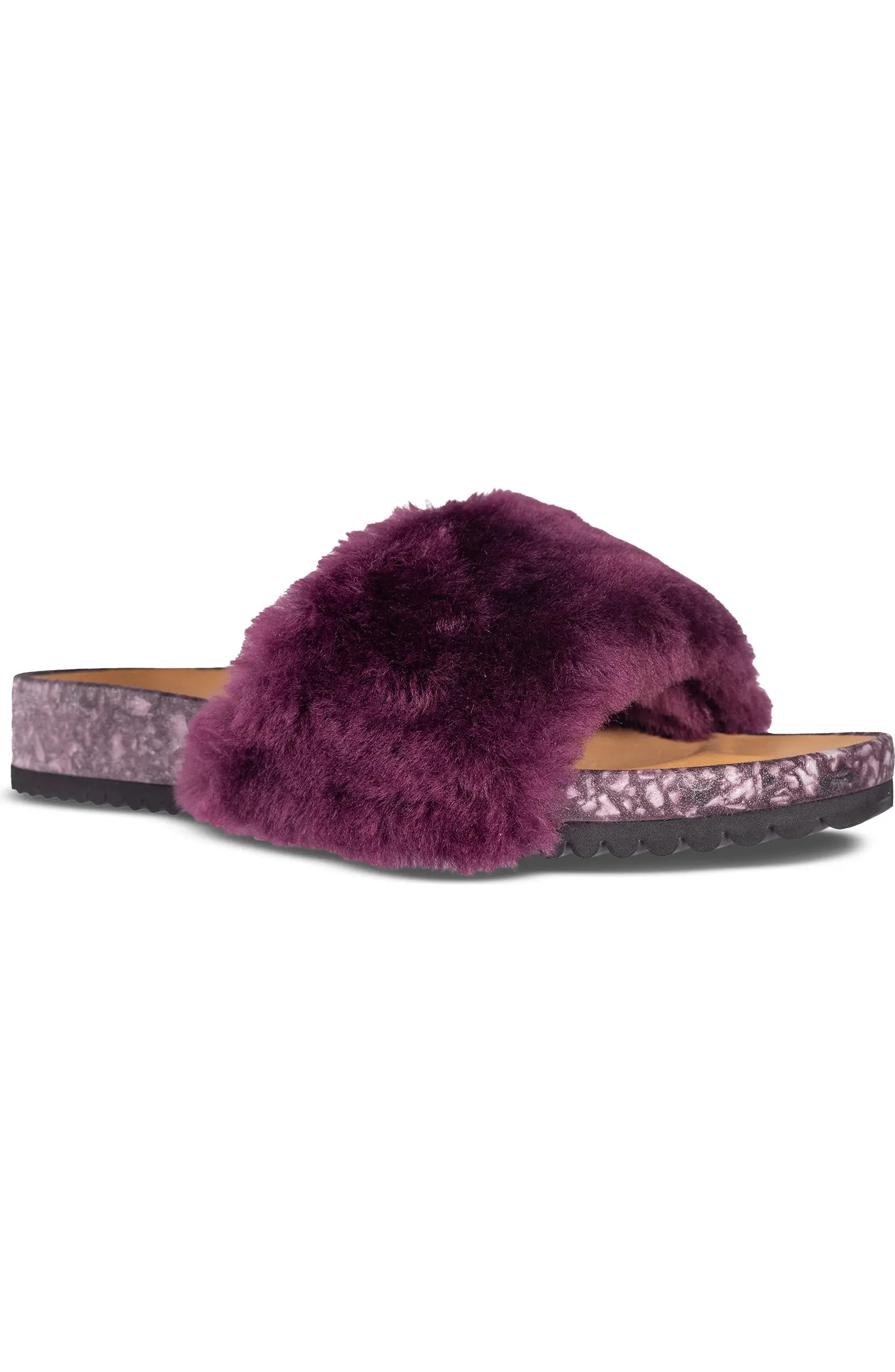 San Ysidro Genuine Shearling Slide Sandal (Women) | Nordstrom