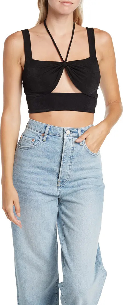 Cutout Halter Neck Tank Top | Nordstrom Rack