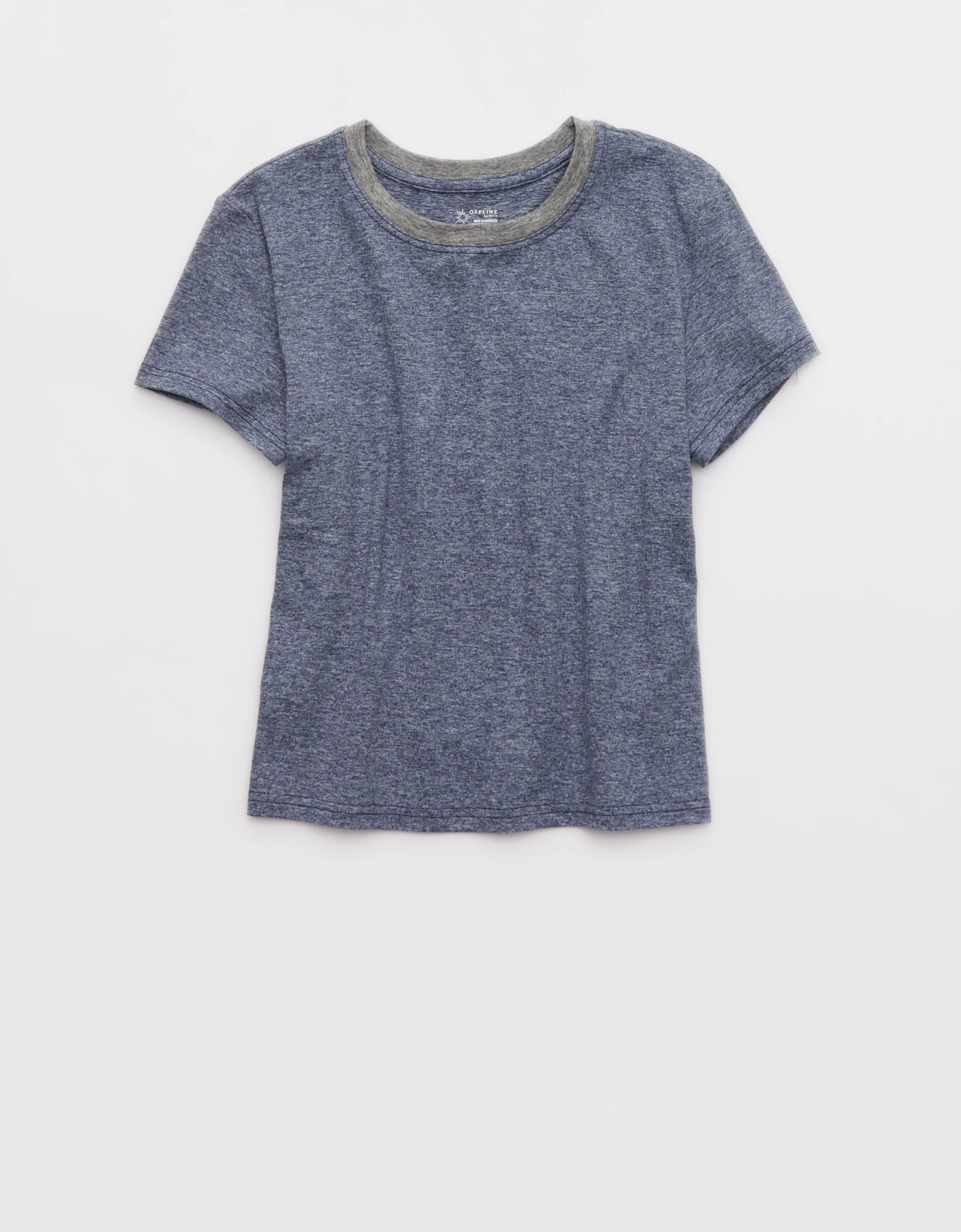 OFFLINE By Aerie Weekend Away Short Sleeve Ringer T-Shirt | Aerie