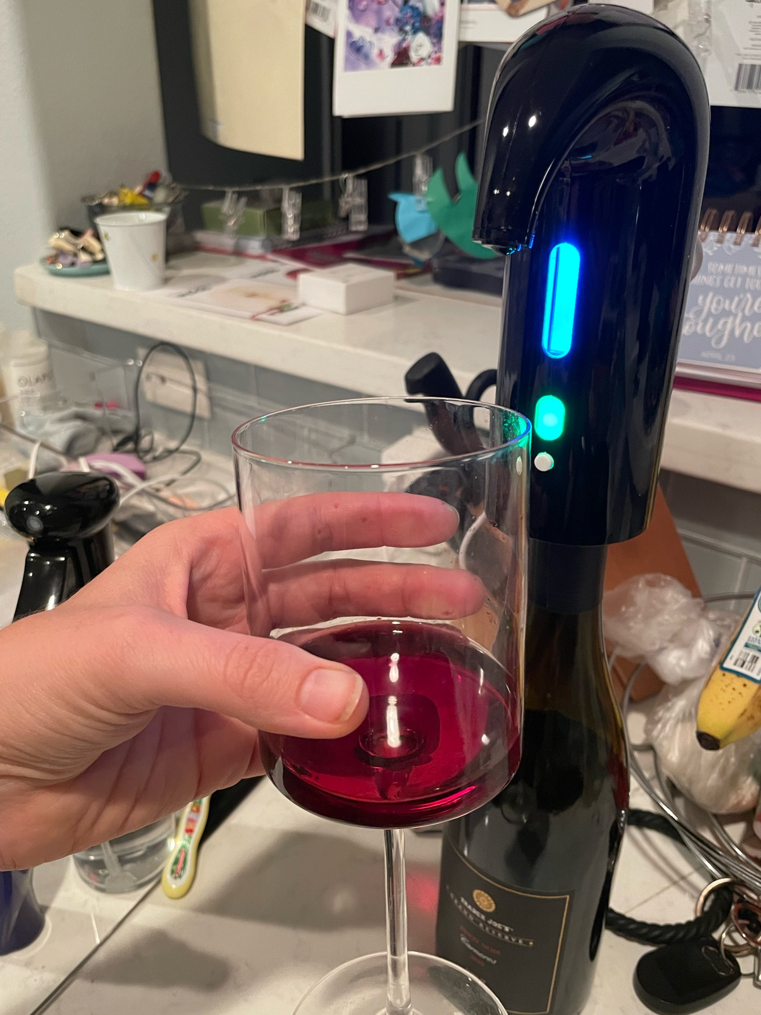 Wine glasses &amp; aerator 

#LTKhome #LTKfamily #LTKwedding