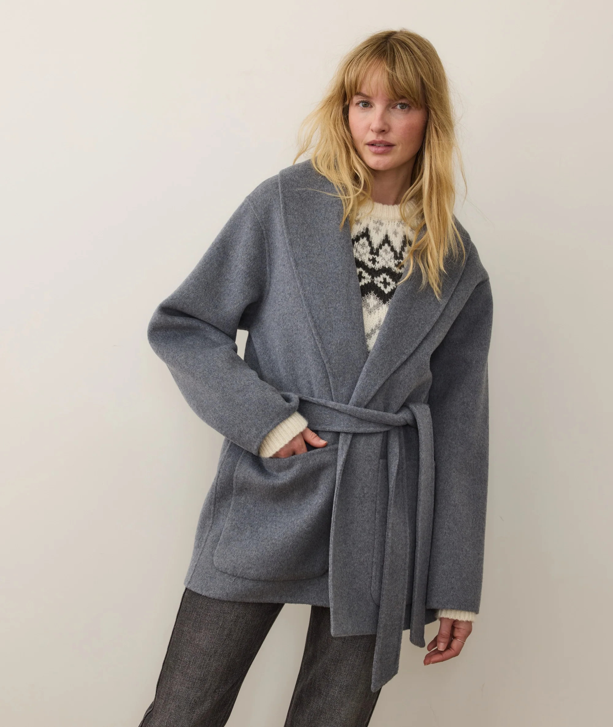 Lia Wool Robe Coat | Marine Layer