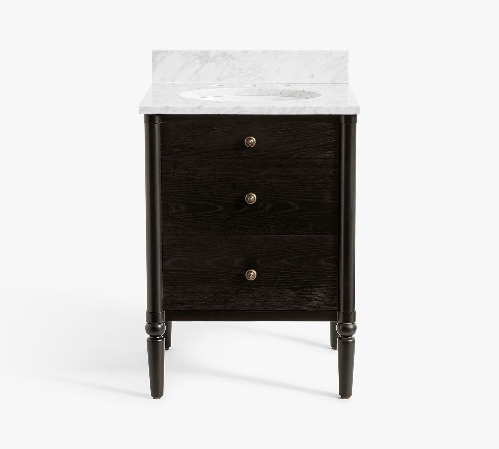 Chris Loves Julia 24" Mini Sink Vanity | Pottery Barn (US)