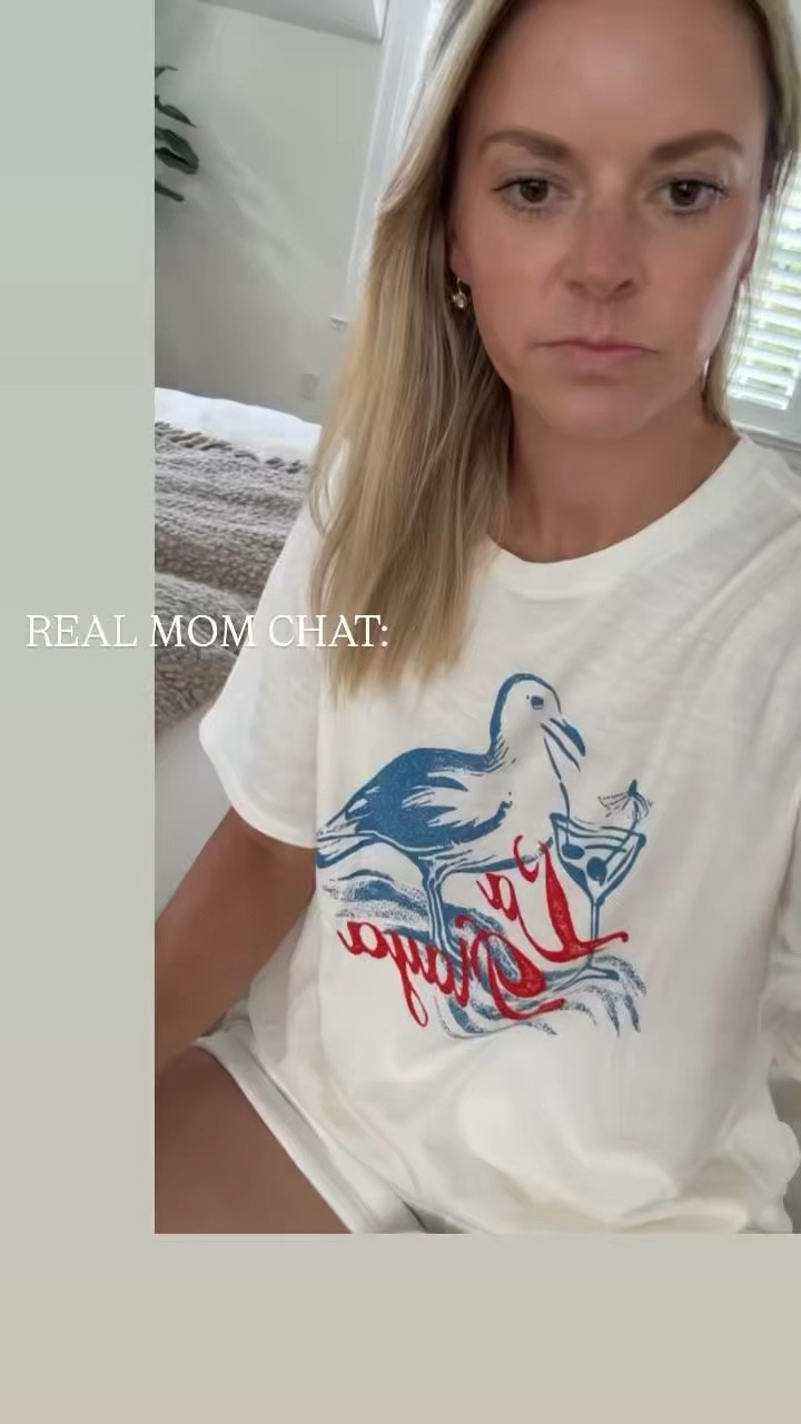 Real mom chat 💬 

*small tee

#LTKmomlife #LTKdayinmylife #LTKstorytime