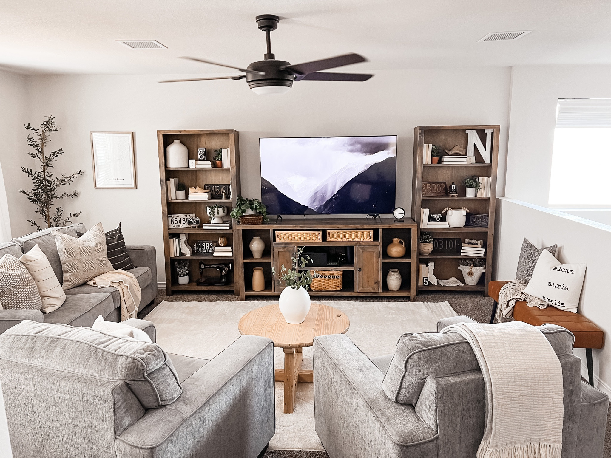 Family room/loft space 

#LTKhome #LTKfamily #LTKSeasonal