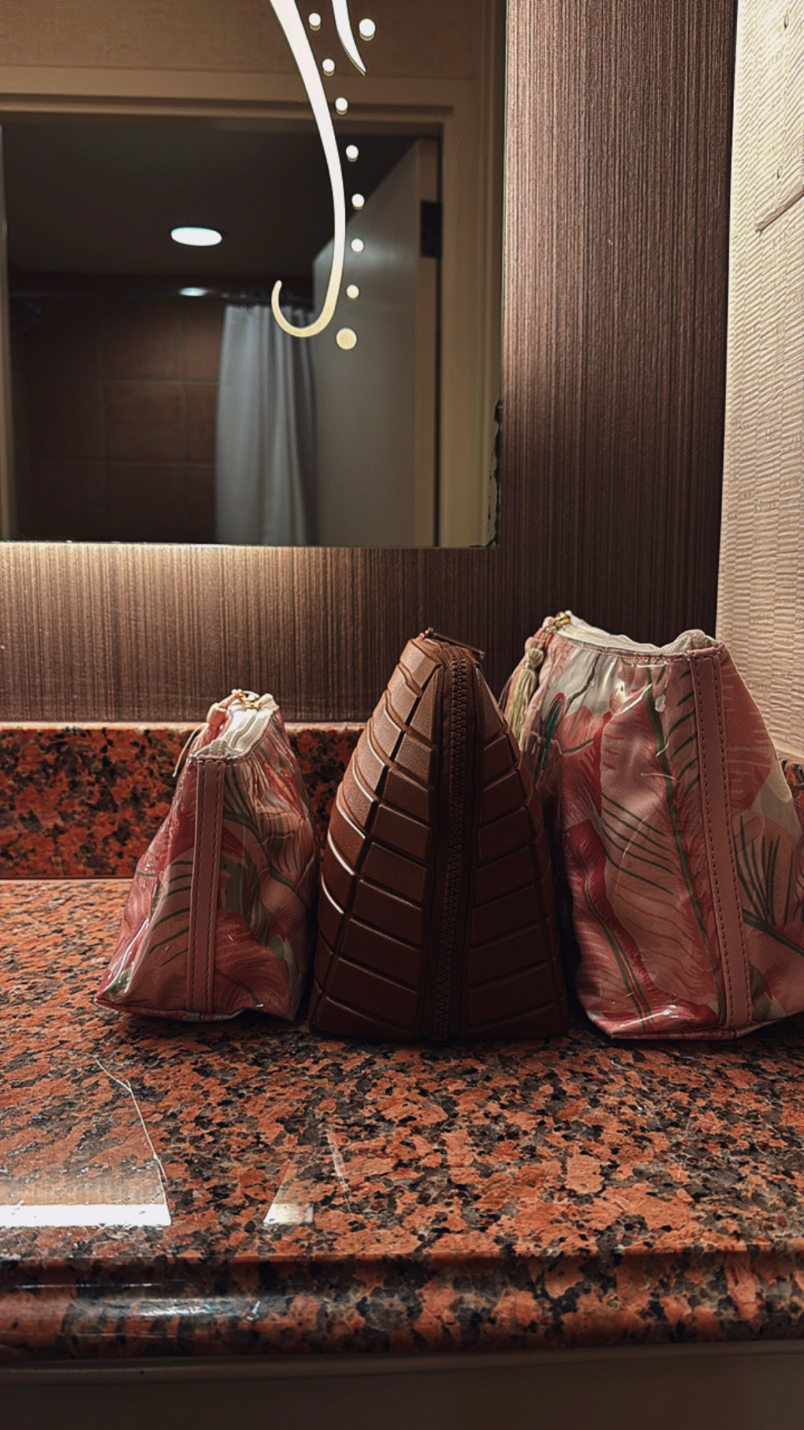 My favorite ways to travel. The floral bags are plastic inside and out and the brown bag is super organized to hold bottles on the inside. 

#LTKTravel #LTKItBag #LTKGiftGuide