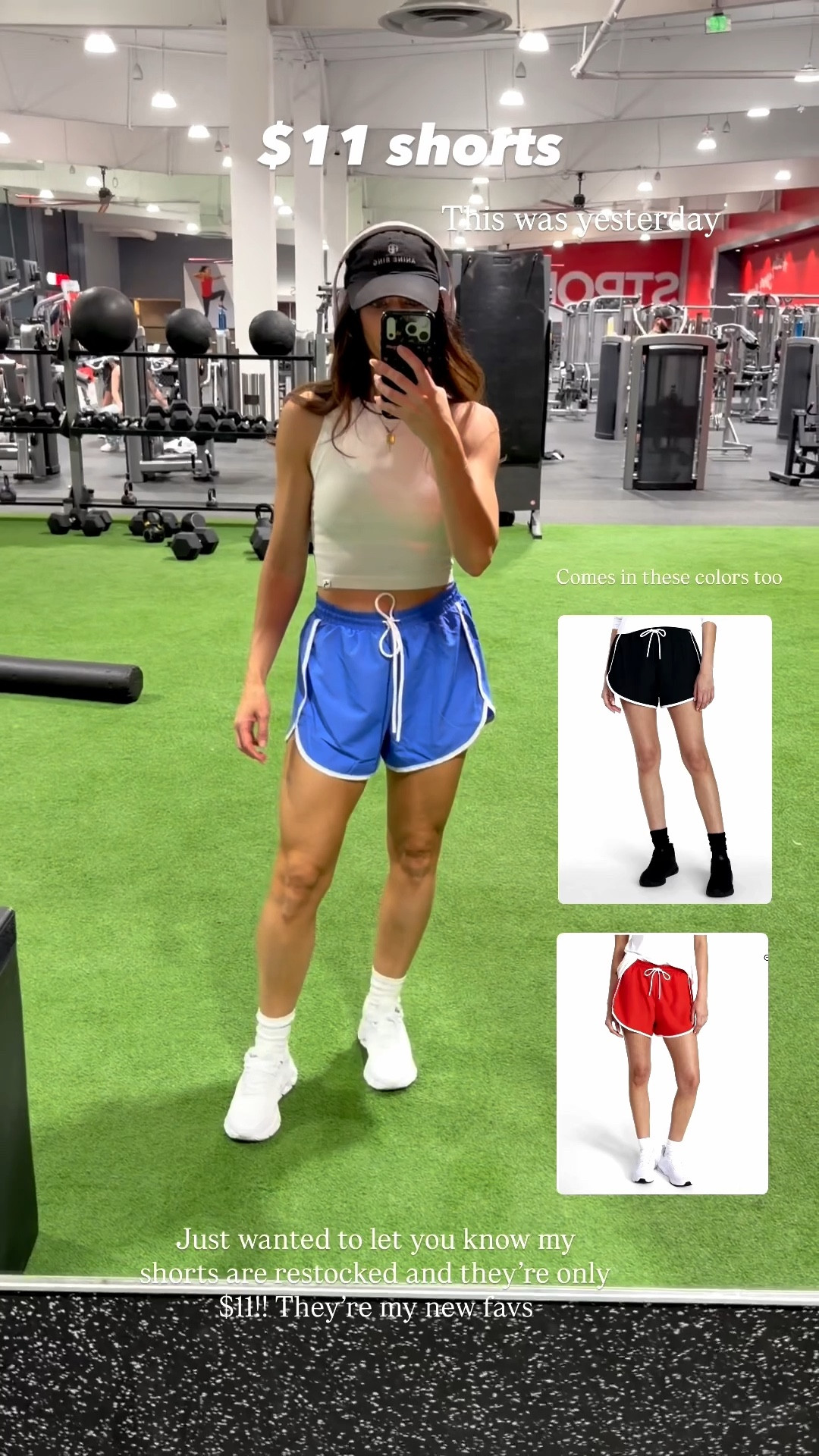 I have the size xs in these (the run a bit oversized) so size down! 

#LTKOver40 #LTKselfcare #LTKfitnessgoals