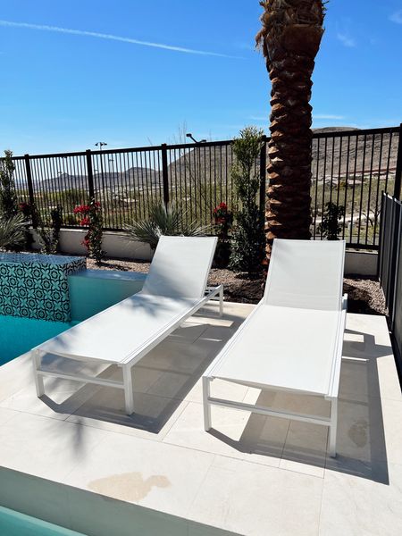Pool lounge chairs on sale! Had these in our last house and loved them 



#LTKsalealert #LTKFind #LTKhome