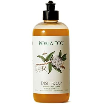 Koala Eco Dish Soap - with Australian Lemon Myrtle & Mandarin Essential Oil - 16oz | Amazon (US)