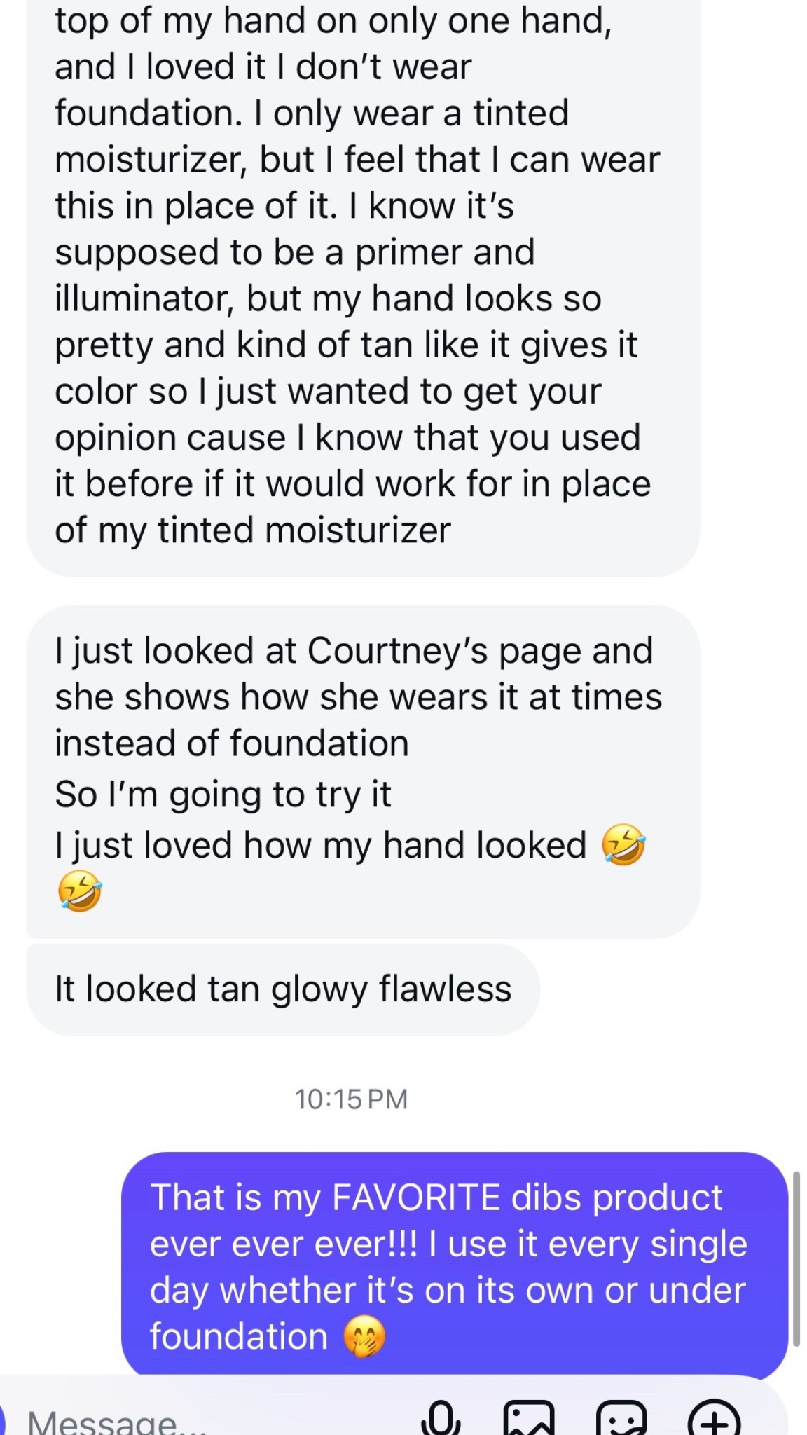 Code SLOANE. this truly is a product like no other leave it to @DIBSBEAUTY to make the most stunning makeup products youve ever seen ✨ this is their new Love Beam Perfector!!! This product can be a primer, base product, highlighter, truly so versatile 💓#LTKFindsUnder50 

#LTKBeauty #LTKselfcare #LTKgrwm