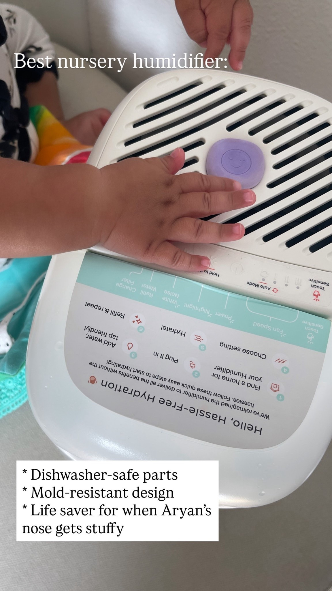 This nursery humidifier helps so much when our baby starts feeling under the weather! 

#nurseryfinds #babyessentials #humidifierr

#LTKSeasonal #LTKFamily #LTKBaby