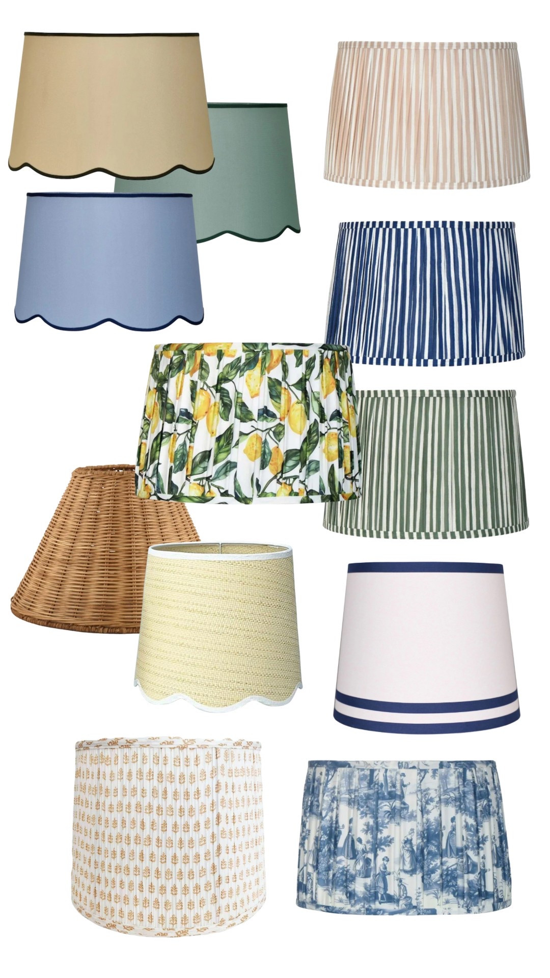 No boring lamps!! Go get these darling printed, pleated, scalloped lampshades while they’re stocked! They add so much warmth, personality, and fun to a room. And under $25!
#classichome #grandmillenial #homedecor


#LTKHome