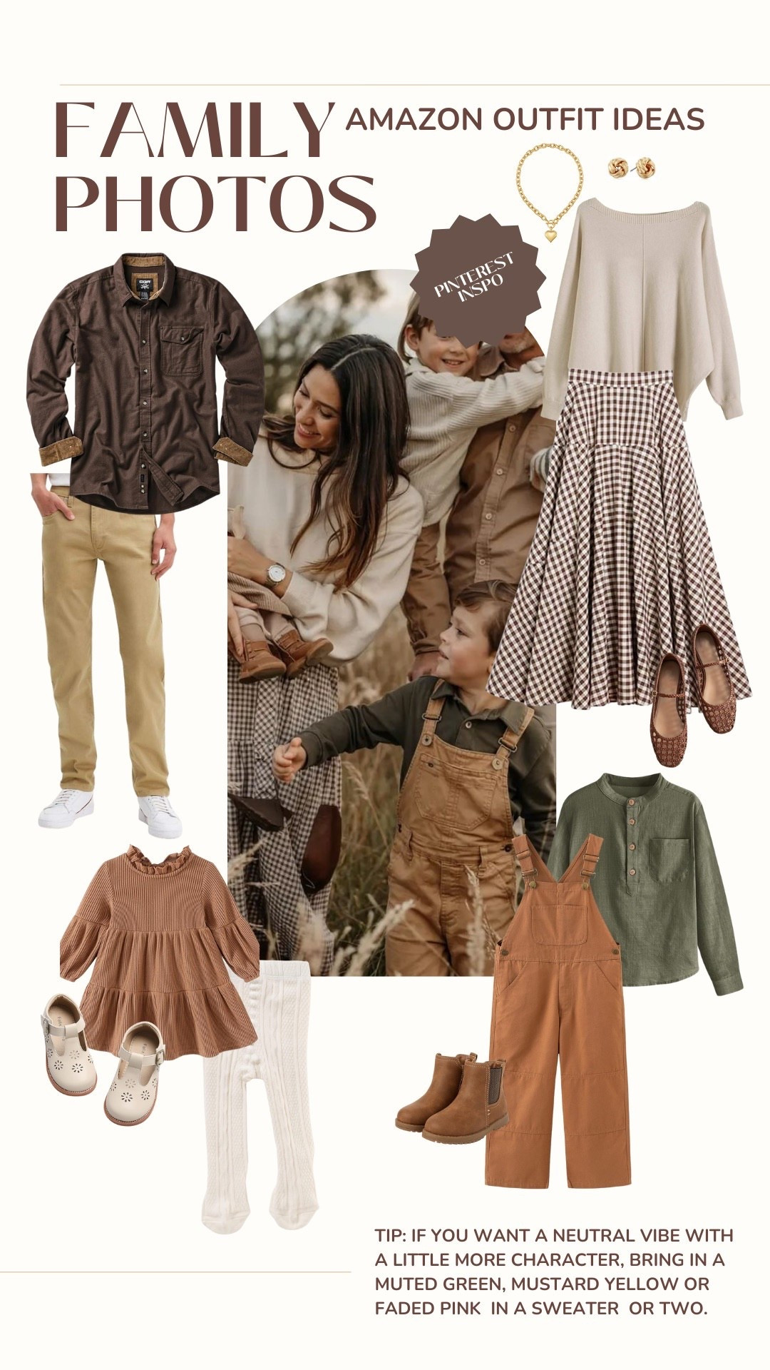 FALL FAMILY PHOTOS | Pinterest-inspired outfit inspo. The gingham has my heart. All amazon! ✨📸

#LTKSeasonal #LTKStyleTip #LTKFamily