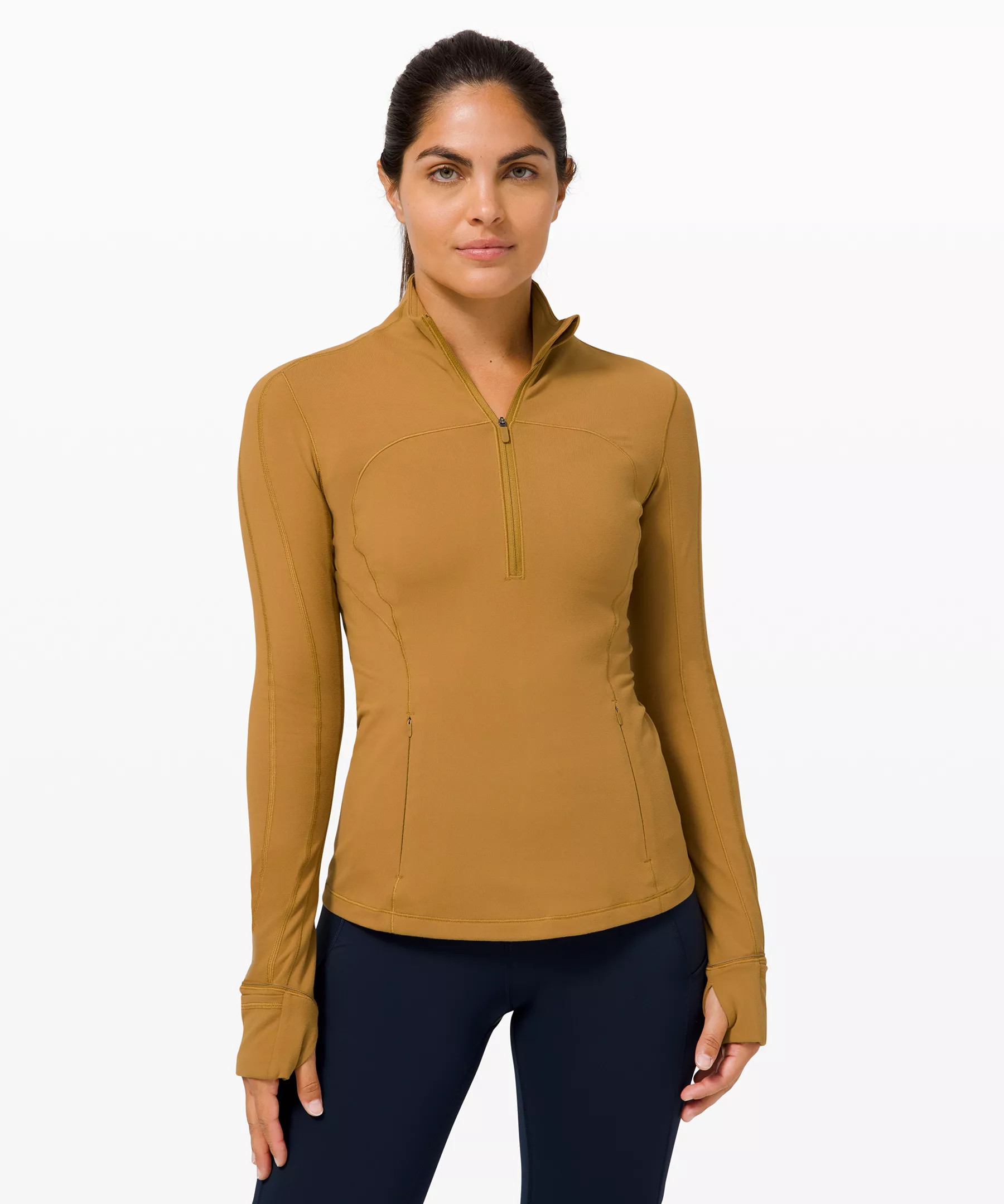 Run Briskly 1/2 Zip | Women's Long Sleeve Shirts | lululemon | Lululemon (US)