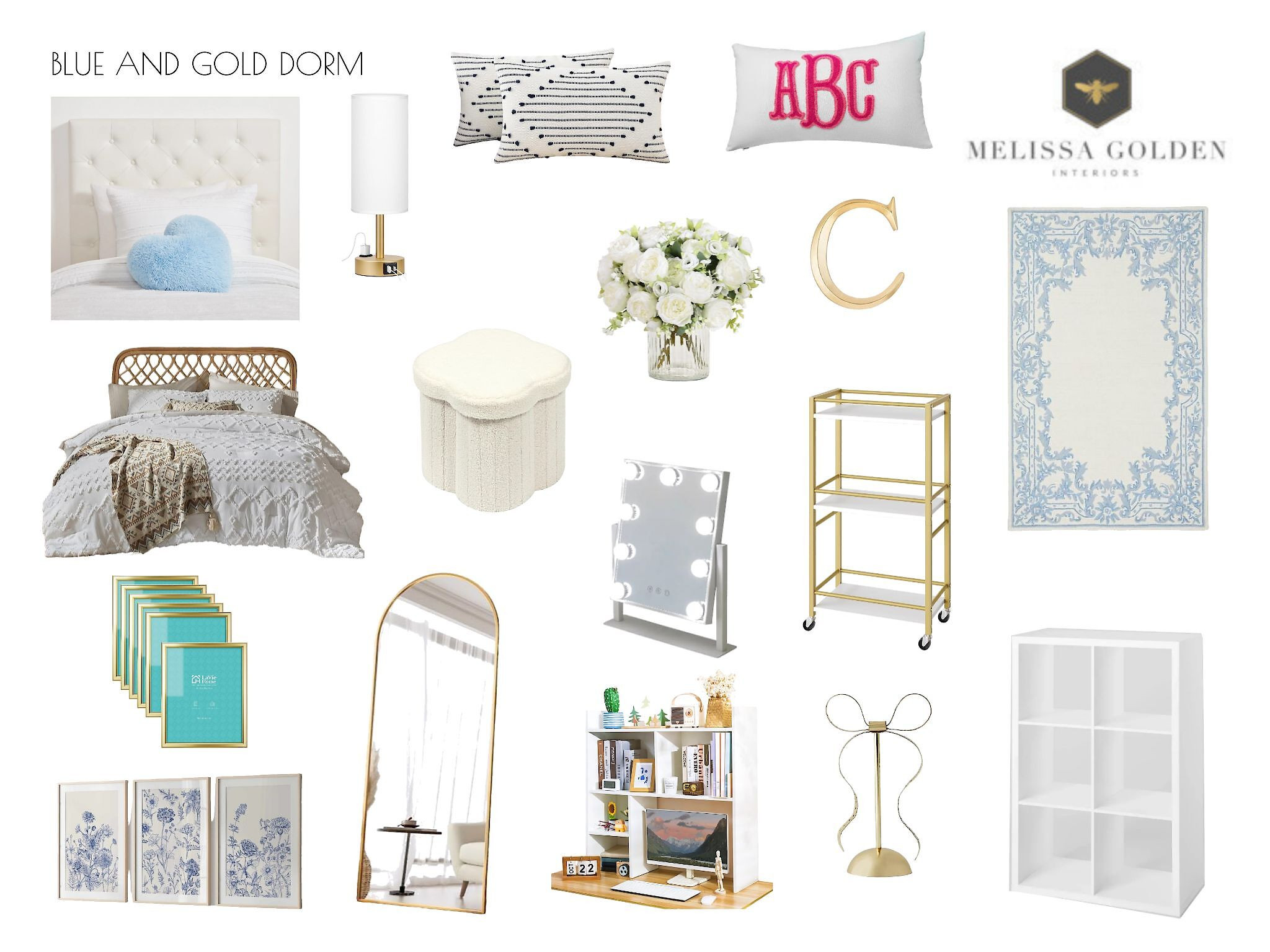 The primary goal for this dorm room design is to create a comfortable, functional, and visually appealing space that promotes studying, socializing, and relaxation—all while being price-conscious. This design will maximize available space, provide versatile storage, and add personal touches that make the dorm feel like home, all while being inexpensive. 

 