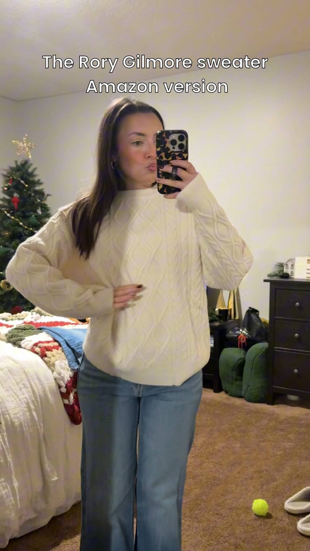 The perfect chunky knit sweater! This is truly an Amazon win! It’s soft and fantastic quality. I’m in love. 

Wearing a small which fits perfect. True to size. Come in so many colors 

#LTKSaleAlert #LTKSeasonal #LTKFindsUnder50