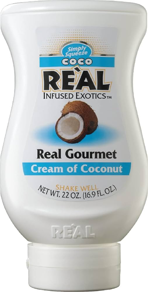 Coco Reàl, Cream of Coconut, 16.9 FL OZ Squeezable Bottle, Individually Boxed | Amazon (CA)