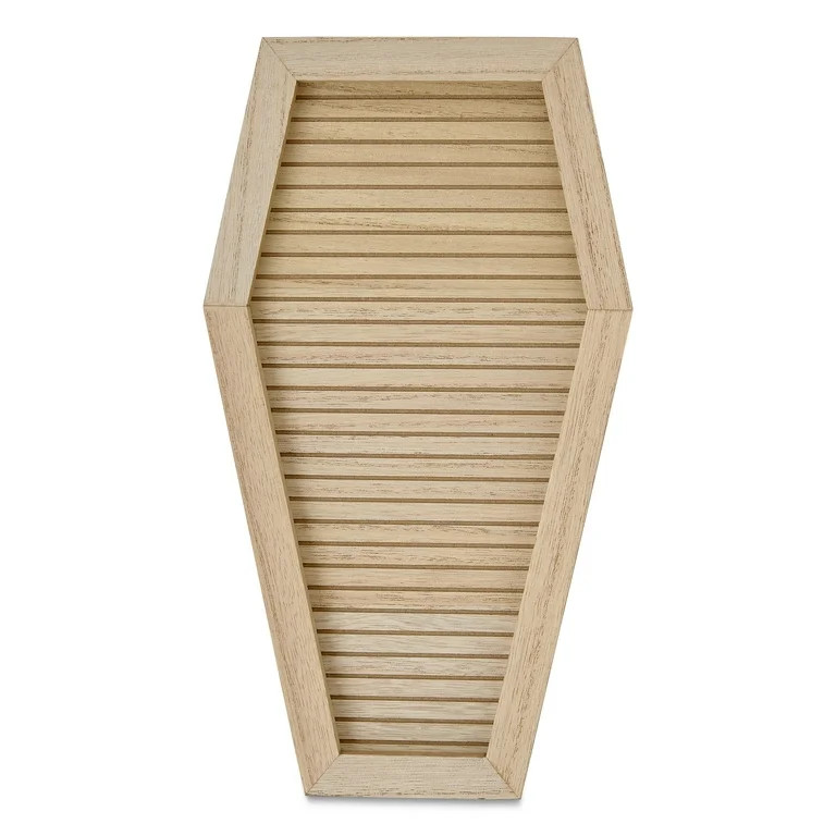 Coffin-Shaped Letter Board Tabletop Decor, Beige, 11.9", Halloween by Way To Celebrate - Walmart.... | Walmart (US)