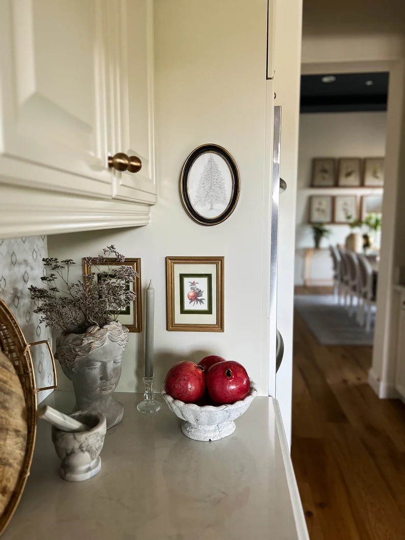 OH CHRISTMAS TREE Christmas Art Farmhouse Art Vintage - Etsy | Etsy (US)