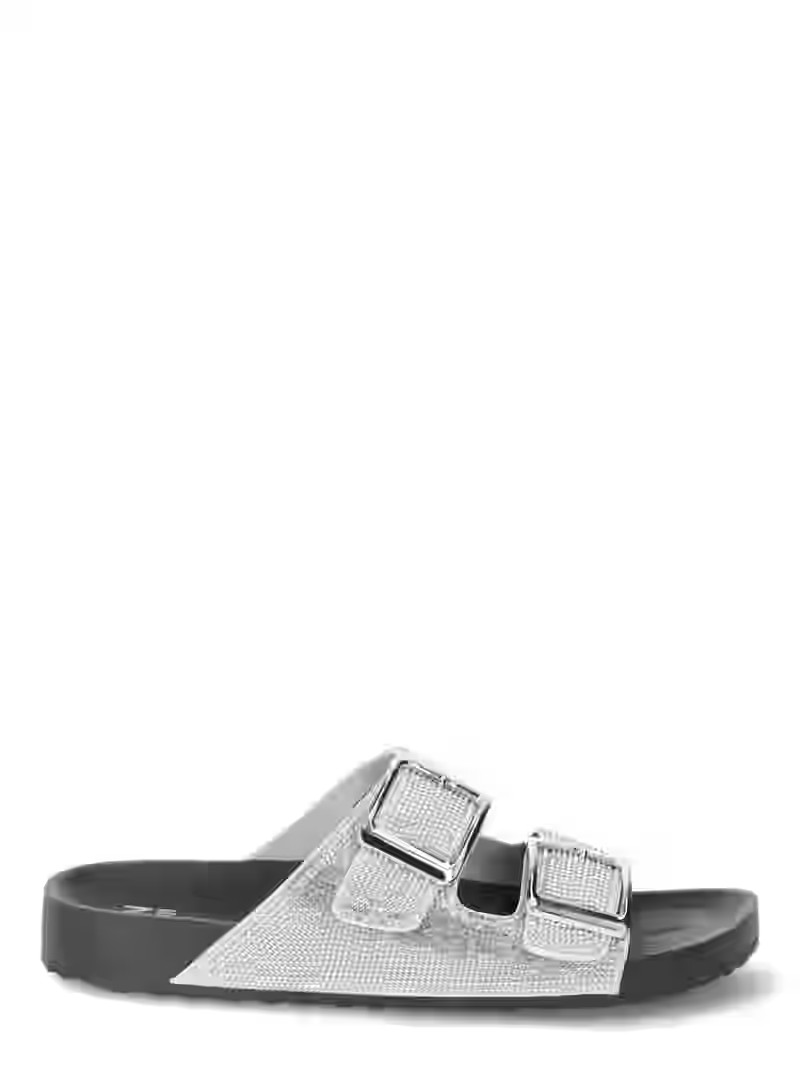 Madden NYC Women's Embellished Footbed Sandal | Walmart (US)