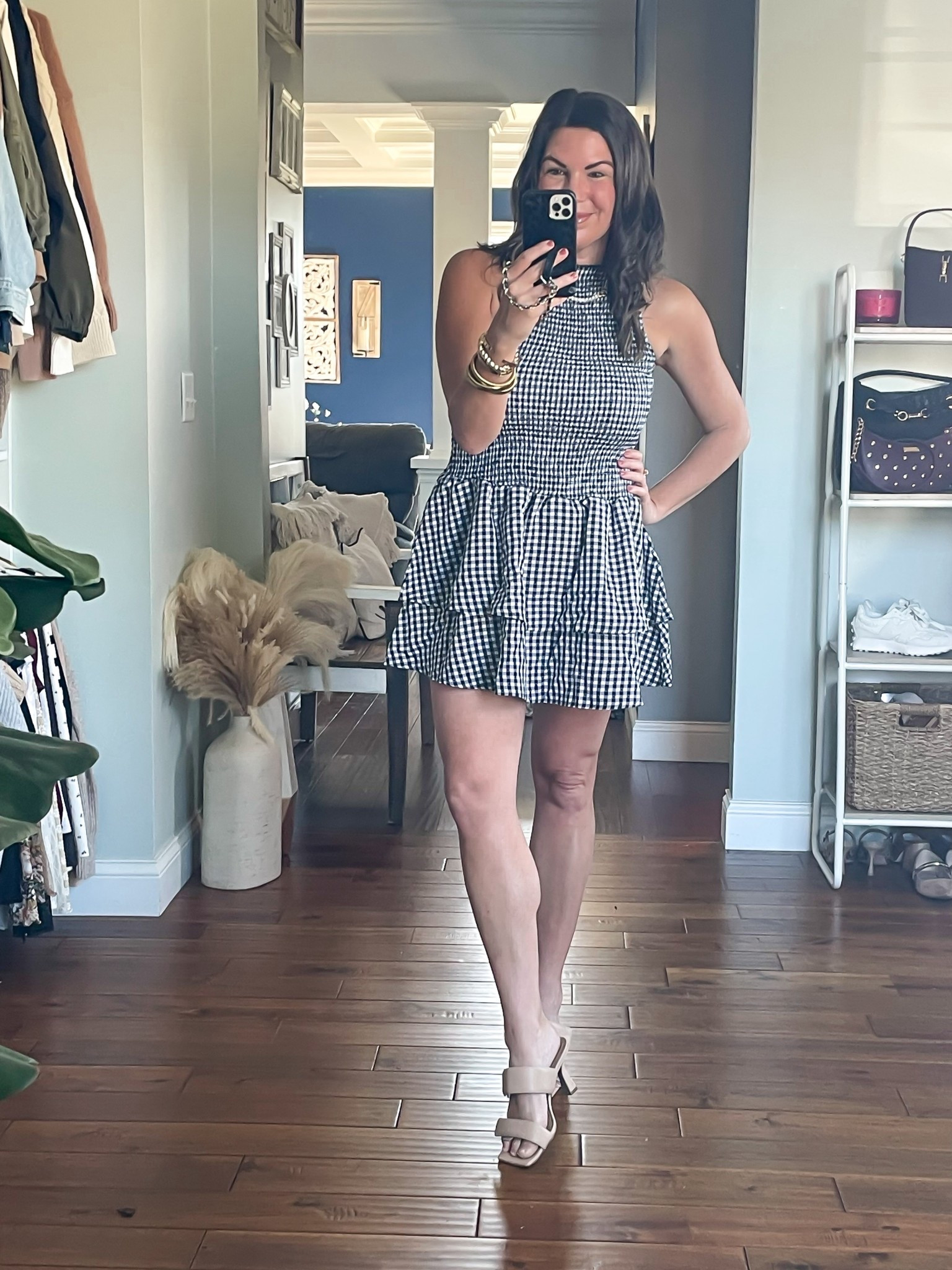 Gingham print dress
Vacation outfit Spring break 
Spring dress 

#LTKOver40 #LTKSeasonal #LTKTravel