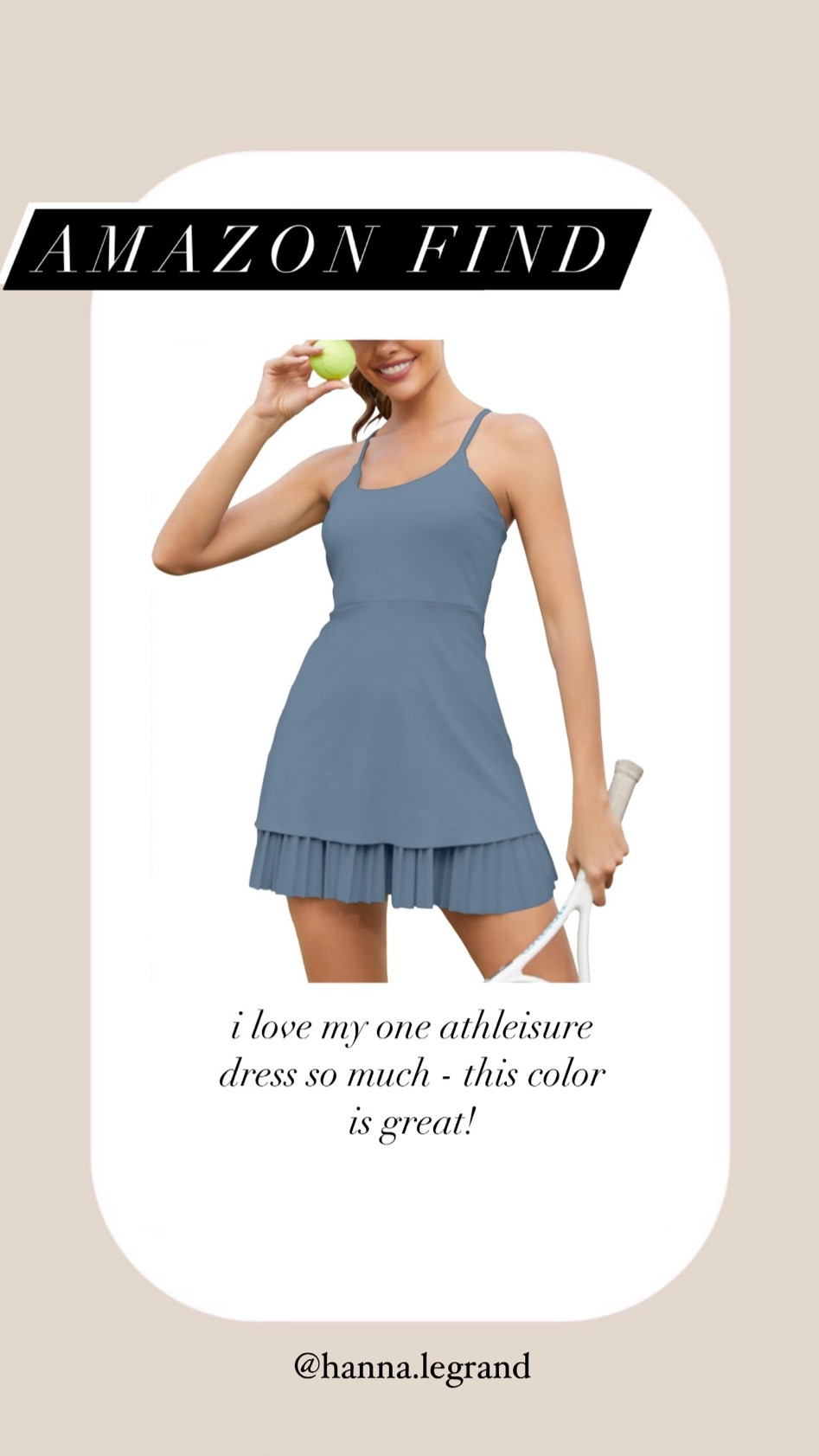 I love an athleisure dress and these amazon color selections and little pleated bottom are too cute! 

#LTKSaleAlert #LTKFitness #LTKFindsUnder50