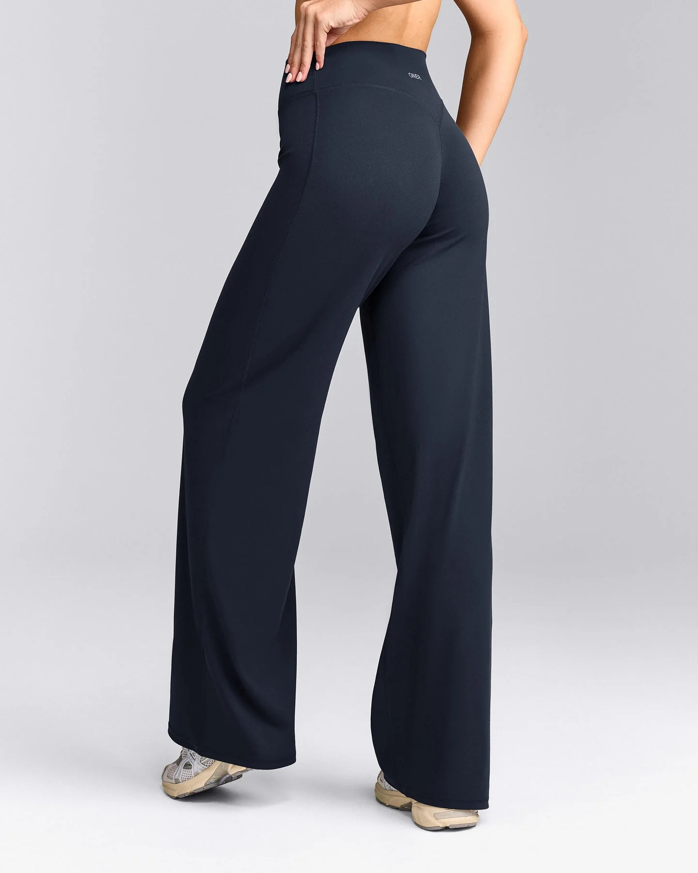 SoftMotion\u2122 Straight Leg Pants with Gray Logo 
 True Blue | Oner Active (UK / US)