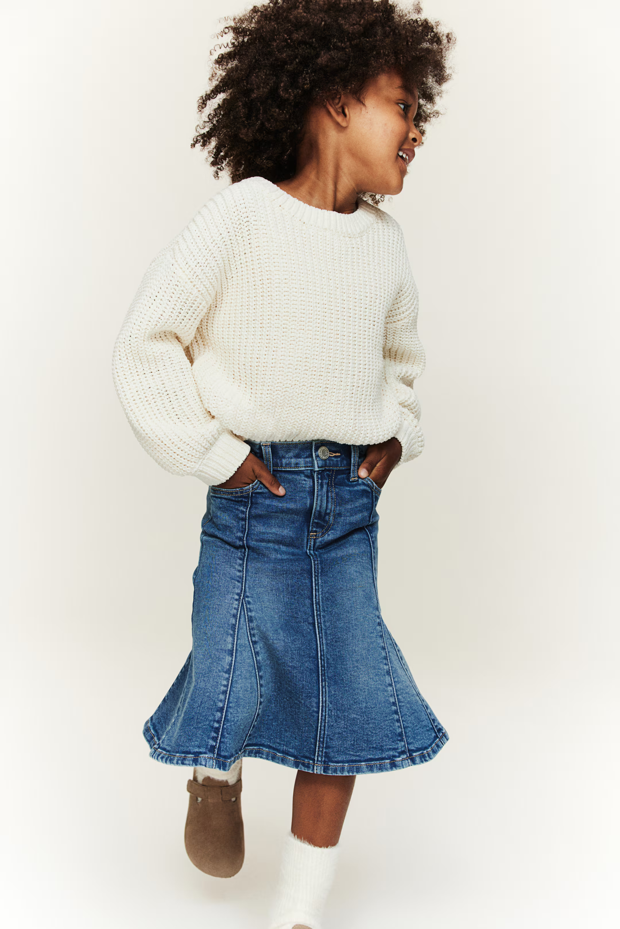 Flared Denim Skirt | H&M (US + CA)