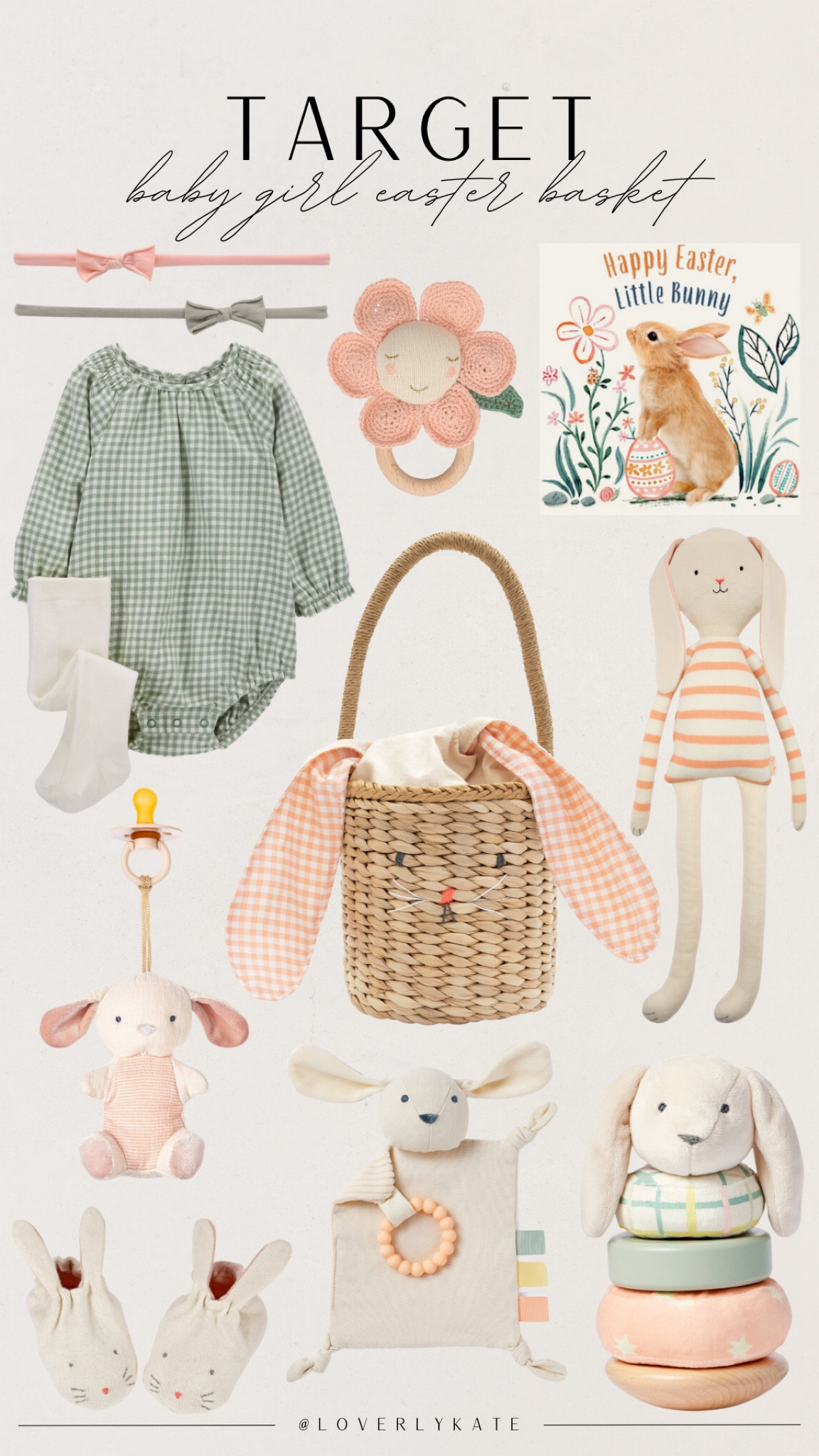 Baby girl easter basket ideas from Target

#target #targetstyle #targetbaby #firsteaster #easter #easterbasket #babyeasterbasket #easterbasketideas #easterbunny #targetfinds #targetdeals

#LTKSeasonal #LTKkids #LTKbaby