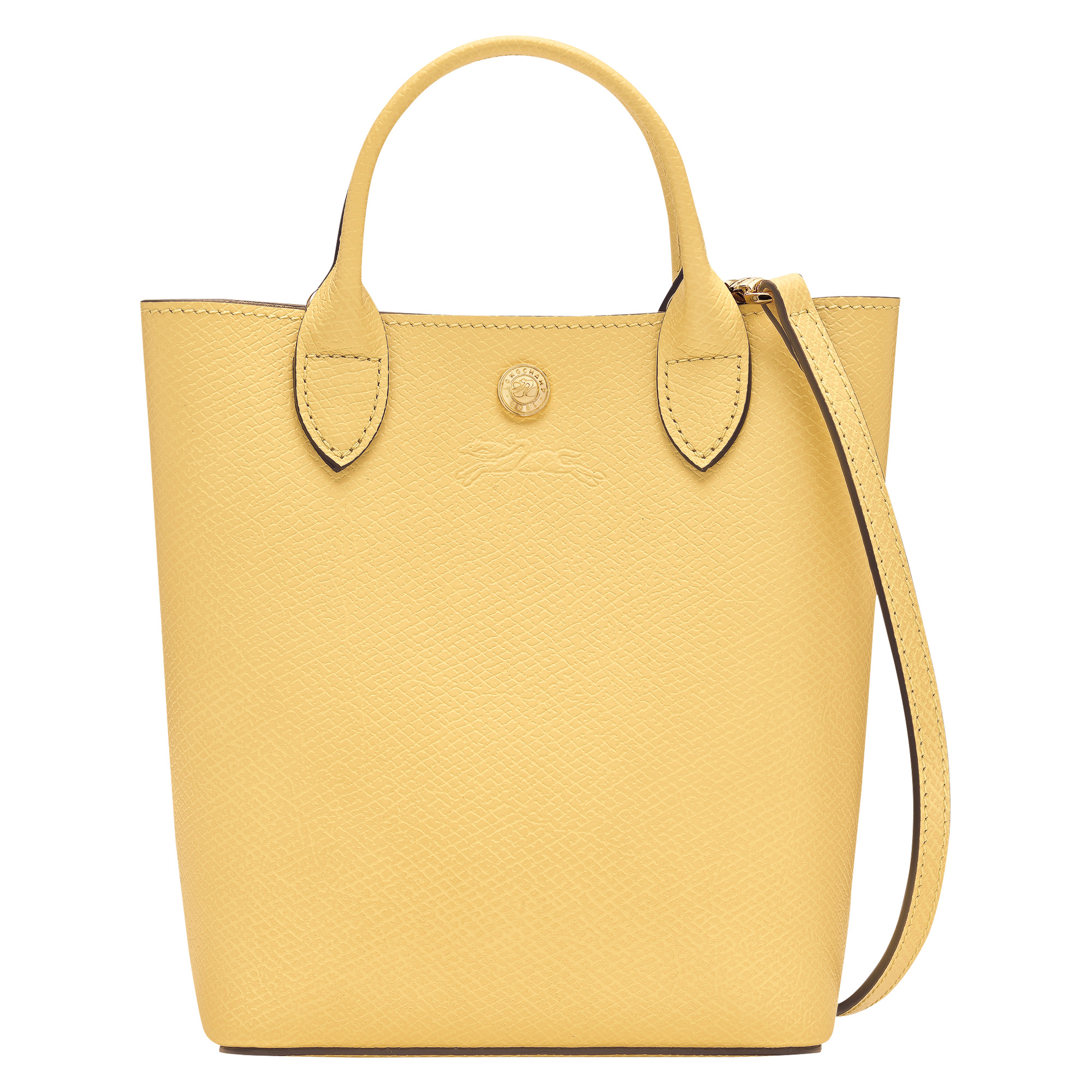 Épure XS Tote bag Yellow Chick - Leather | Longchamp US | Longchamp