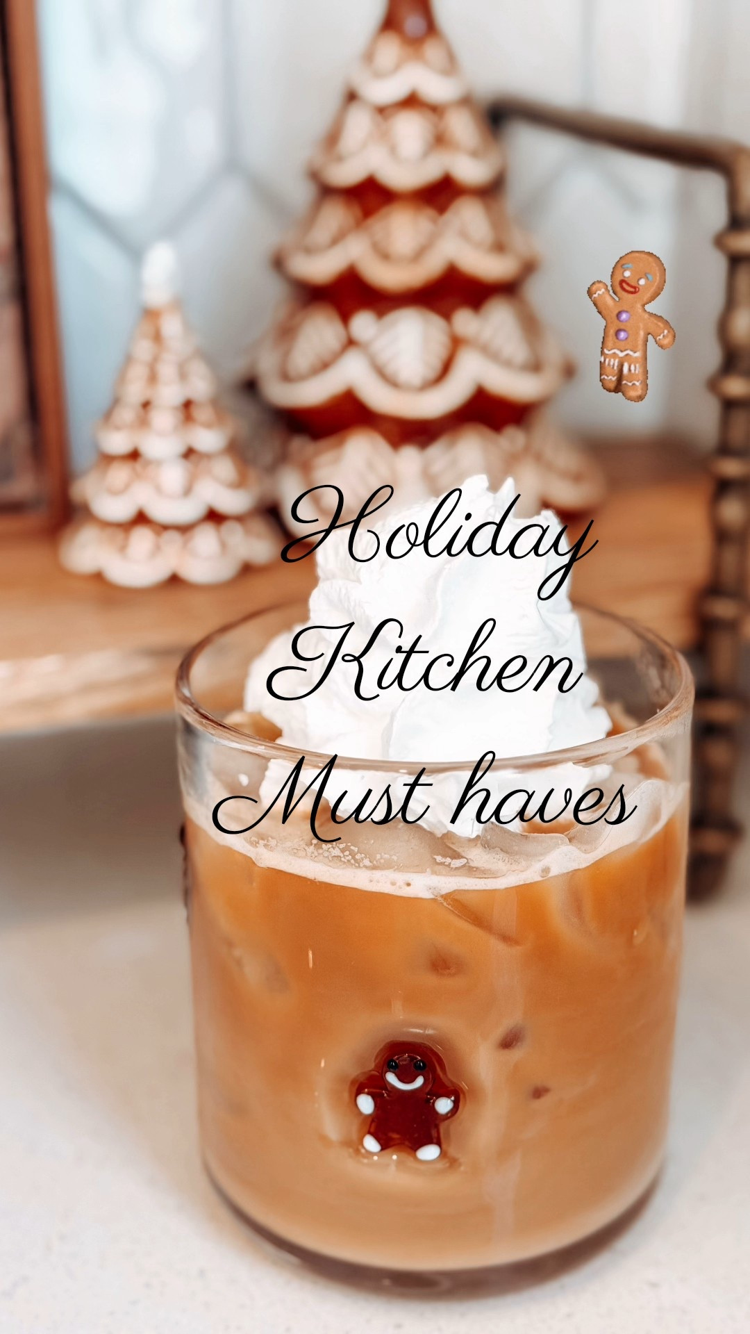Holiday kitchen must haves! On sale now ✨

Icon glass cups 
Anthropologie look alike 
Gingerbread kitchen 

#LTKHoliday #LTKSeasonal #LTKHome