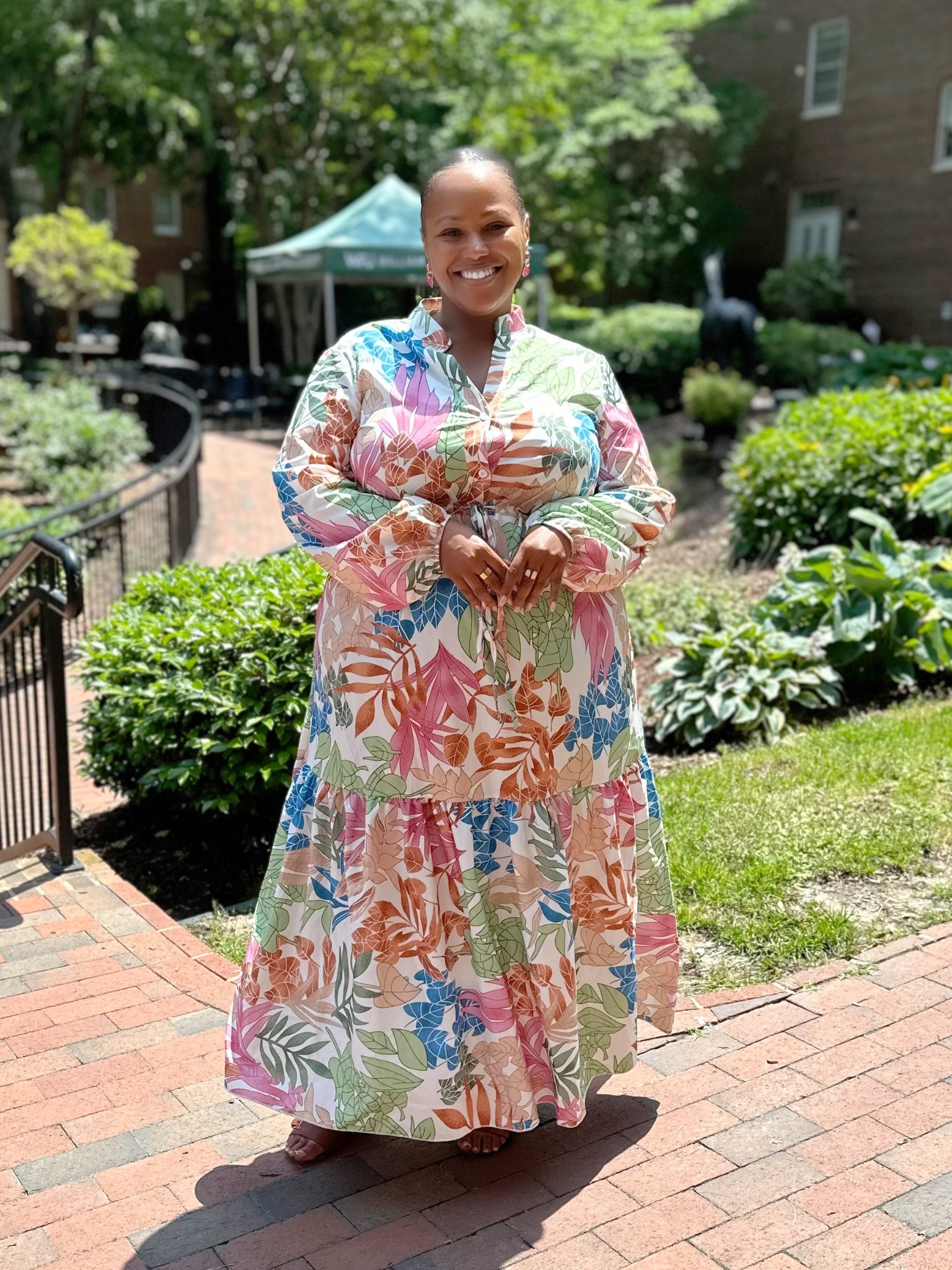 This dress is the perfect sundress for a baby shower or wedding shower or even vacation. 

#LTKPlusSize #LTKMidsize #LTKWorkwear