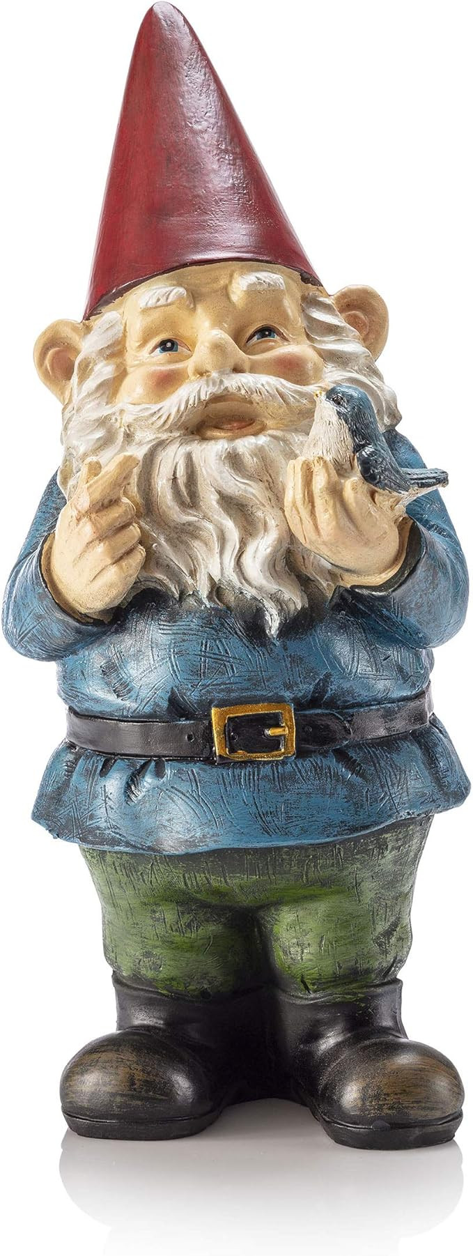 Garden Gnome Holding Bird | Amazon (US)