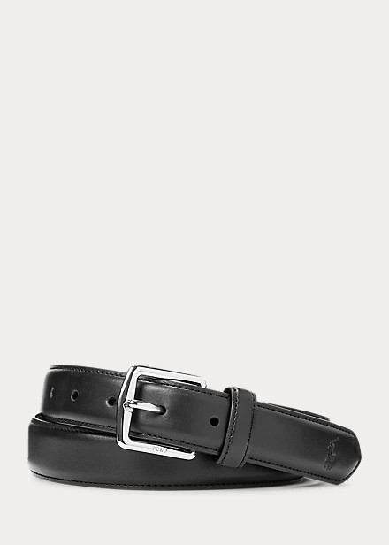 Eleganter Gürtel aus Narbenleder | Ralph Lauren (DE & AT)