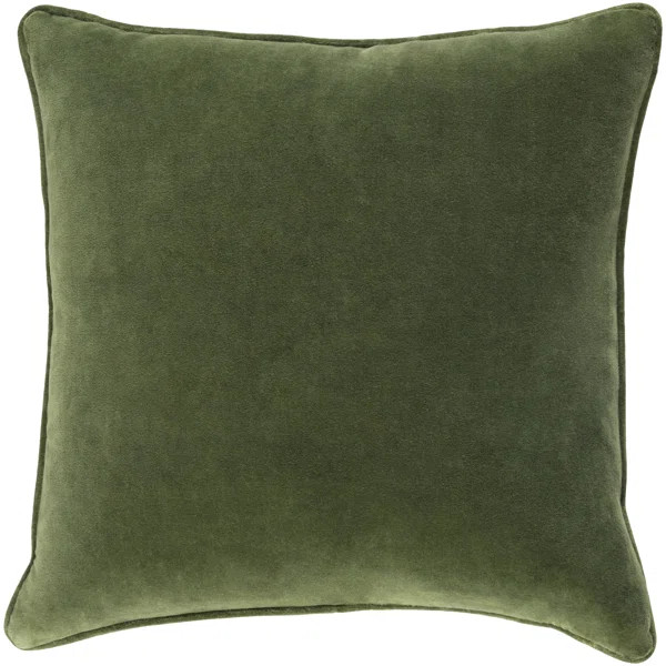 Velvet Reversible Throw Pillow | Wayfair North America