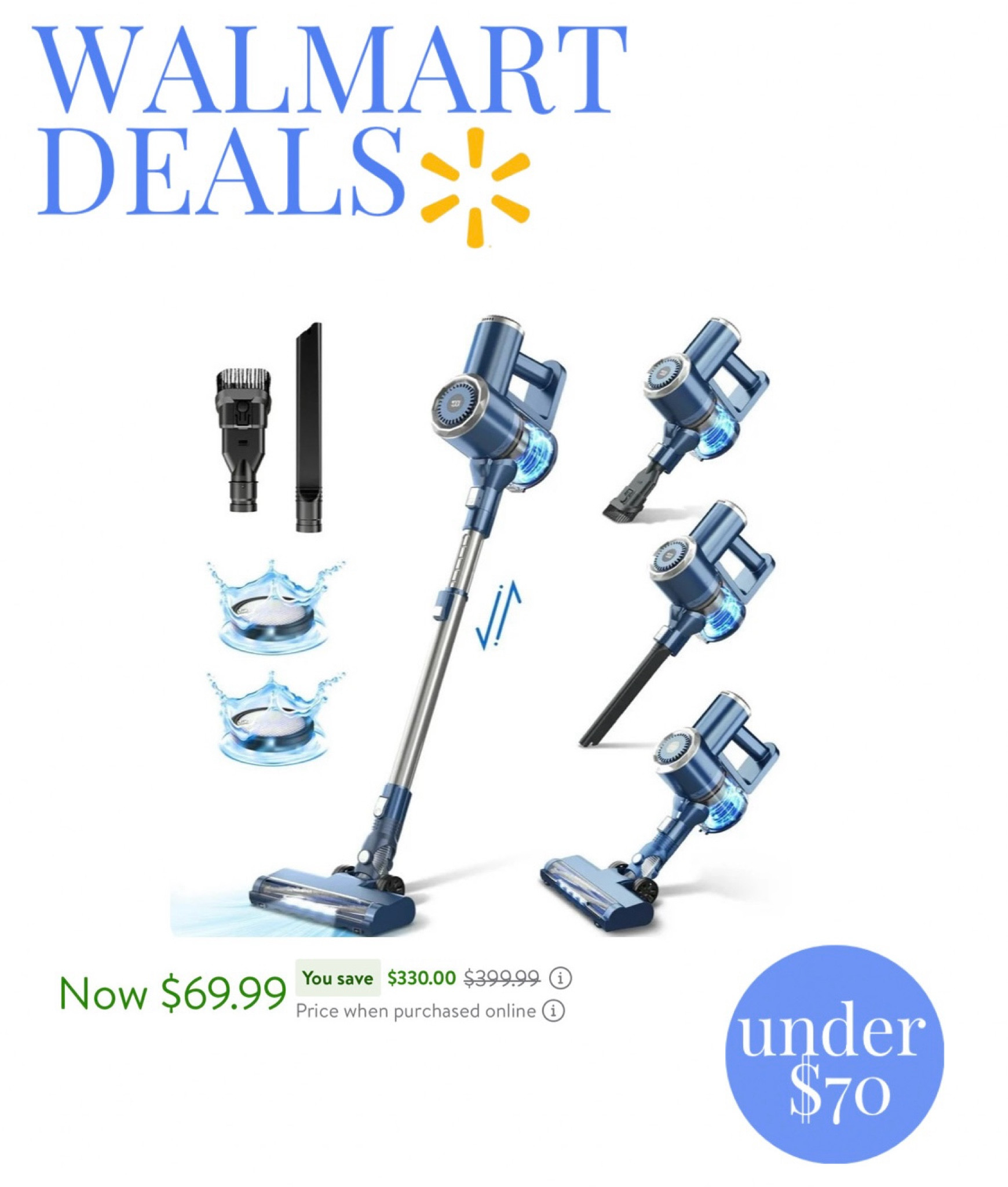 Walmart deals, stick vacuum deal, college dorm deals 

#LTKHome #LTKSaleAlert