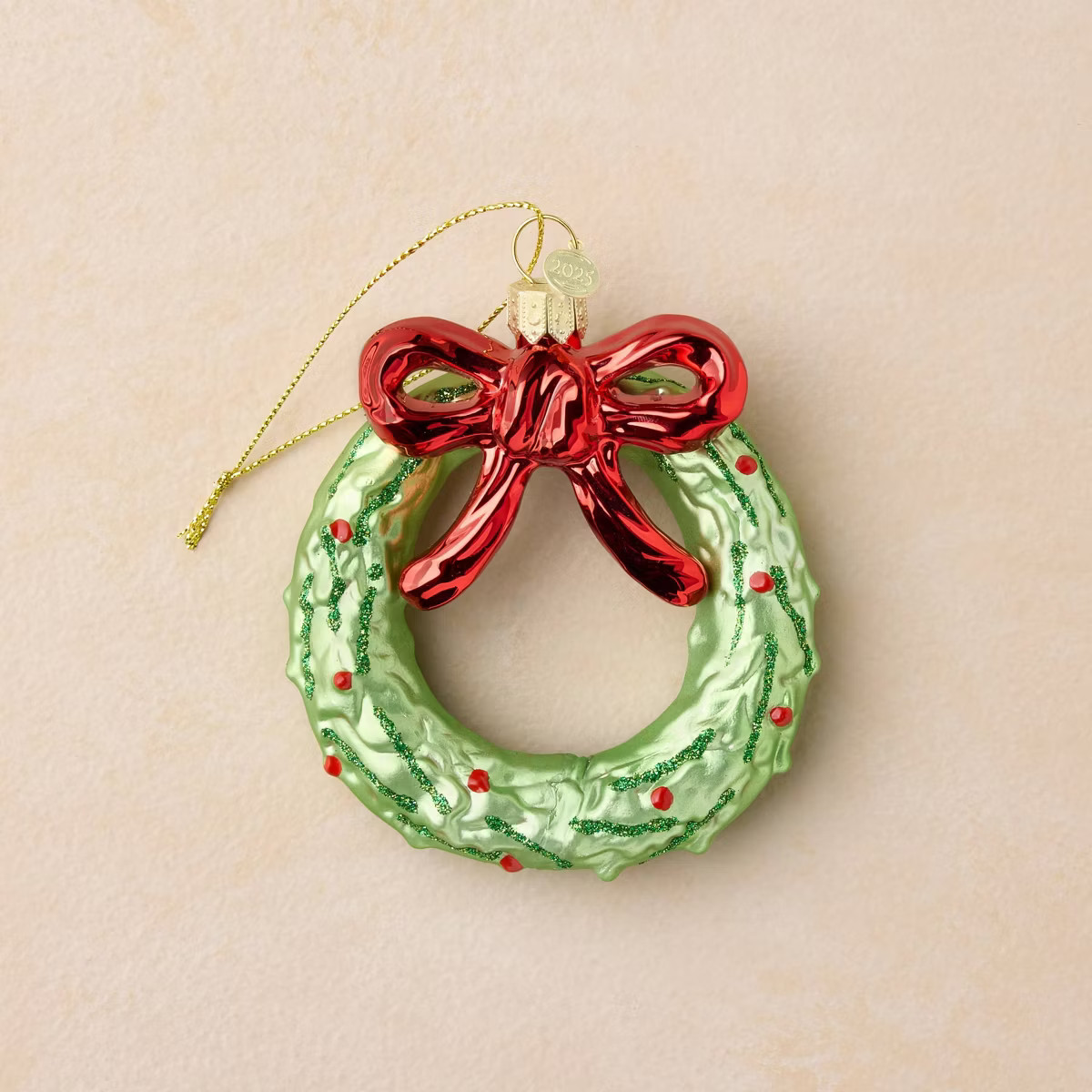 John Derian for Target Glass Wreath Ornament | Target