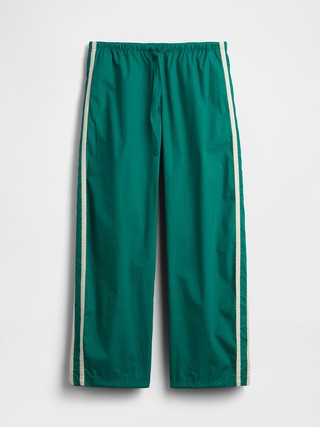 Organic Cotton Poplin Relaxed Easy Stripe Pants | Gap (US)