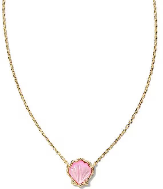 Kendra Scott Brynne Shell Short Pendant Necklace | Dillard's | Dillard's
