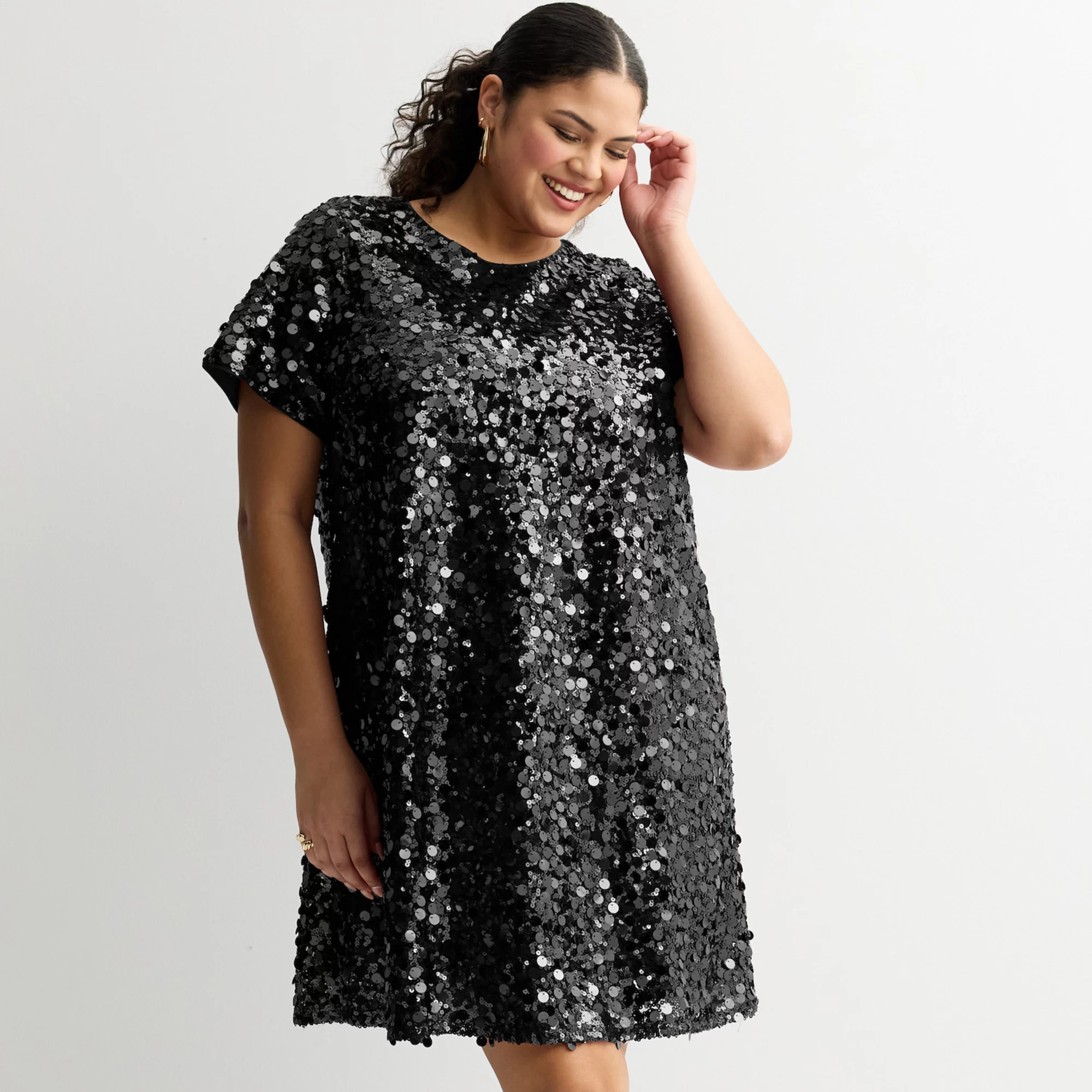 Plus Size Nine West Bow-Back Mini Dress | Kohl's