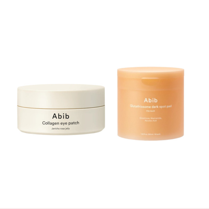 Abib - Glutathiosome Dark Spot Pad (1ea) X Collagen Eye Patch Jericho Rose Jelly (1ea) Set | Stylevana
