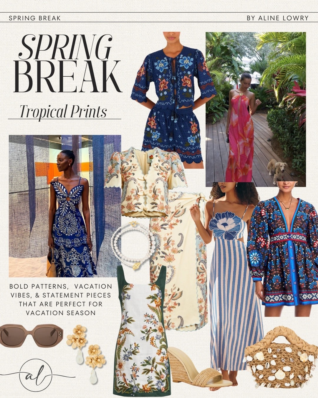 Spring Break Fashion Trends: Tropical Print 
Fun and bold dresses that are perfect for a vacation getaway 

#LTKgrwm #LTKootd #LTKU