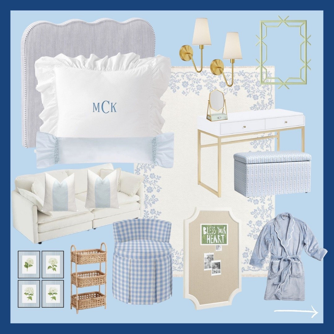 DORM THINGS🩵🩵🩵🩵🩵