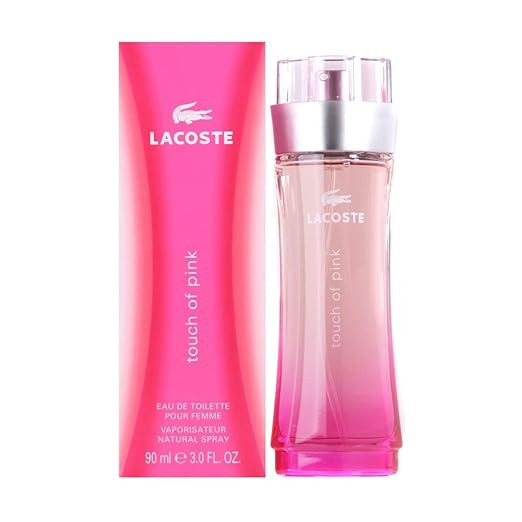 Lacoste Touch of Pink Eau de Toilette for Women, 3.0 Fl Oz | Amazon (US)