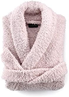 LUXOME Ultra Plush Robes | Full-length | Dual Belt Loops | Unisex | Soft & Cozy | S, M, L, XL Siz... | Amazon (US)