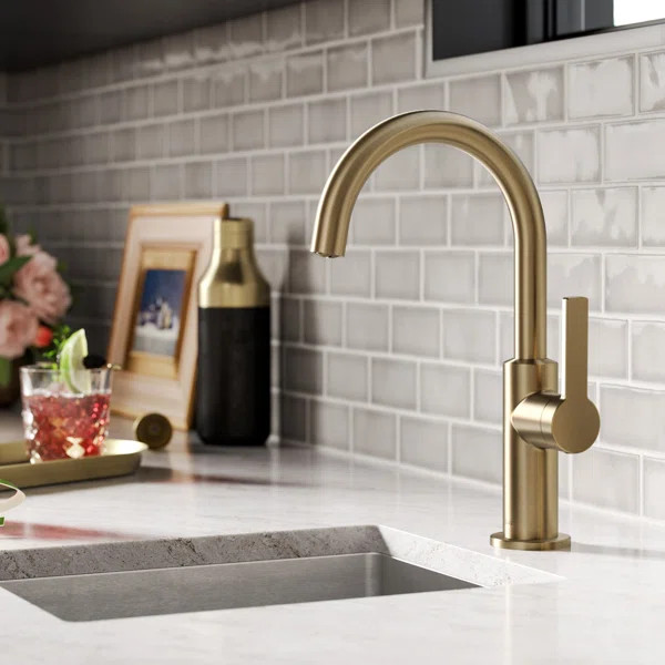 Oletto Single Handle Kitchen Bar Faucet | Wayfair North America