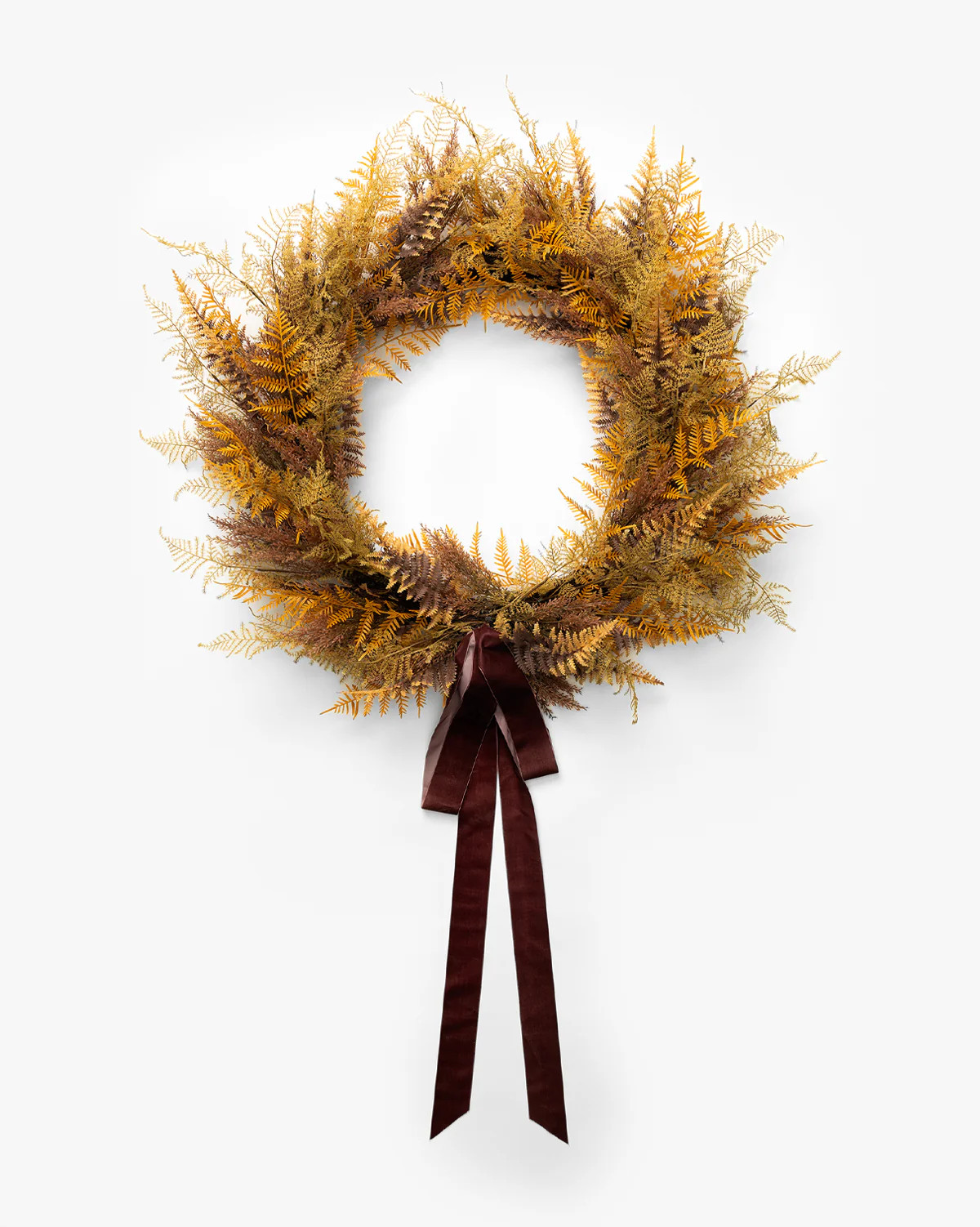 30" Faux Golden Fern Wreath | McGee & Co. (US)