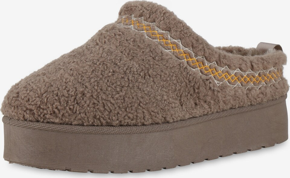 Van Hill Huisschoenen 'Leona' in Kaki | ABOUT YOU | ABOUT YOU NL